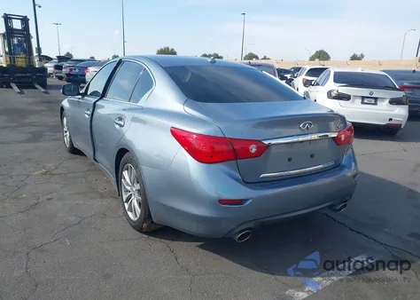 2014 Infiniti Q50 Premium из США, поврежденный, VIN JN1BV7AP5EM678776